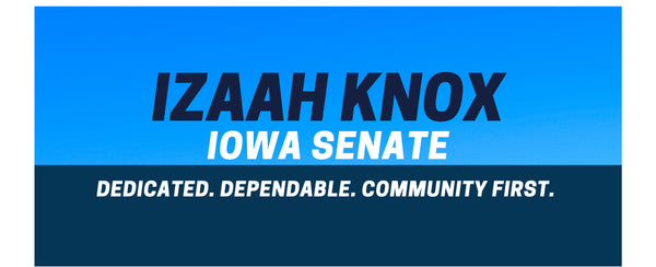 Izaah Knox for Iowa Senate Store