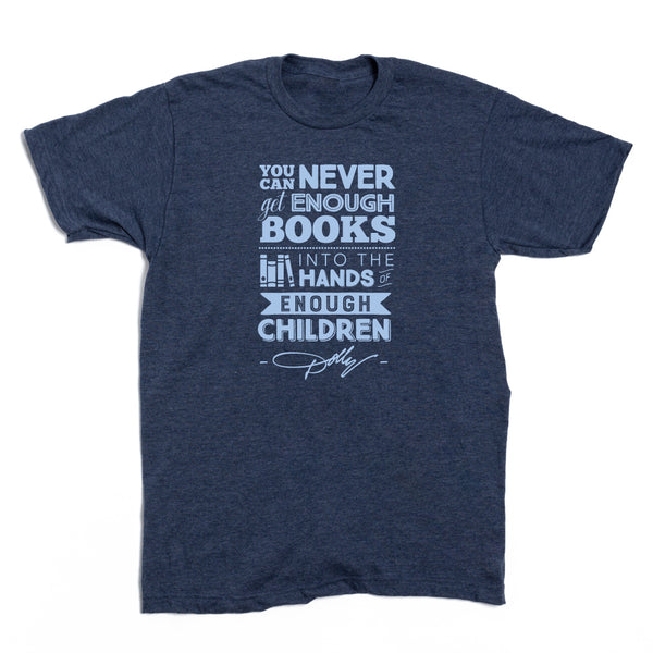 CRPL: You Can Never Get Enough Books Shirt