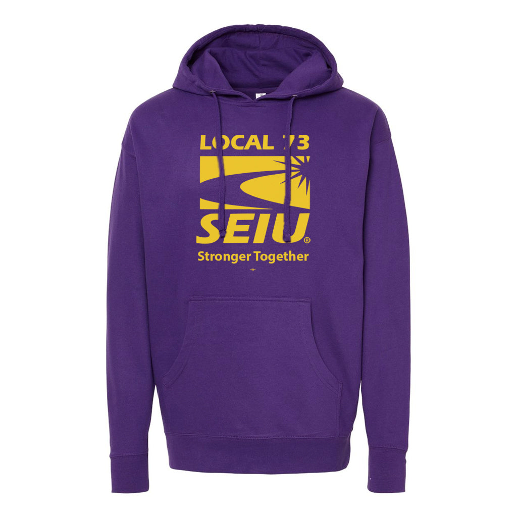 SEIU Stronger Together Hooded Sweatshirt Raygun Custom