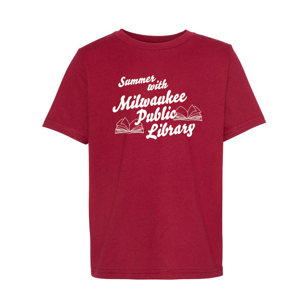 Milwaukee Public Library: Summer with Milwaukee Public Library Kids Shirt