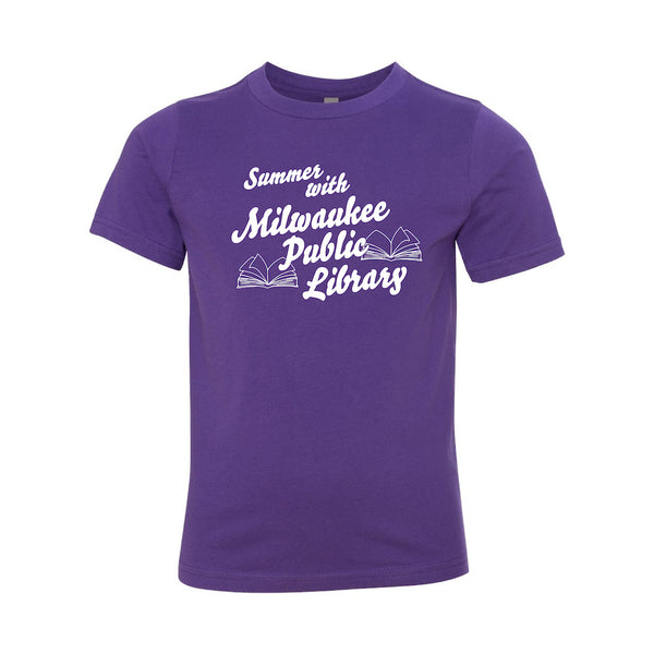 Milwaukee Public Library: Summer with Milwaukee Public Library Kids Shirt