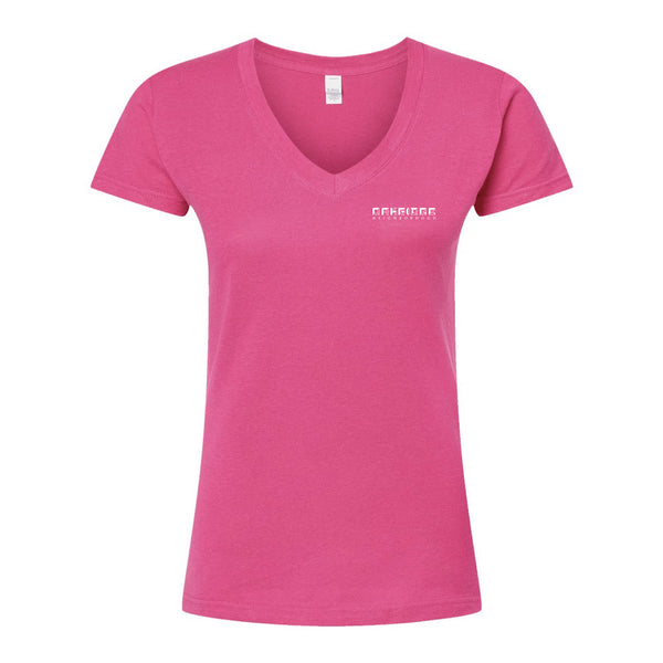 Oakridge Neighborhood: Pocket Logo V-Neck Shirt