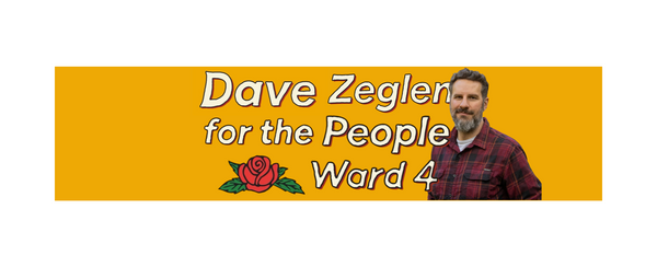 Dave Zeglen for Ann Arbor City Council Store