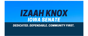 Izaah Knox for Iowa Senate Store