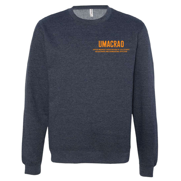 UMACRAO: Bold Pocket Print Crewneck Sweatshirt