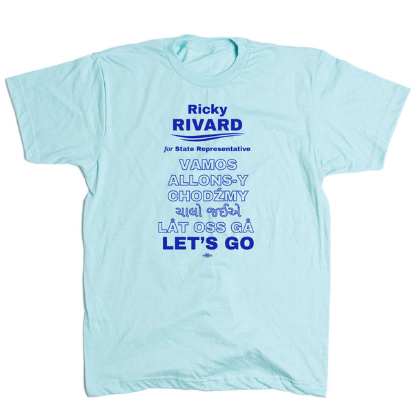 Ricky Rivard: Let's Go Language Shirt