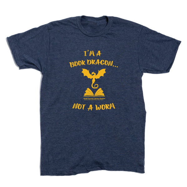 Scott County Library: I'm A Book Dragon Shirt