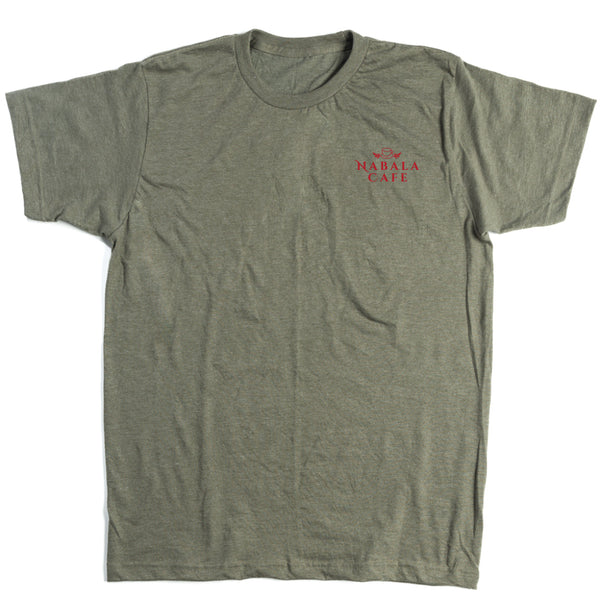 Nabala Cafe: Pocket Print Logo Shirt