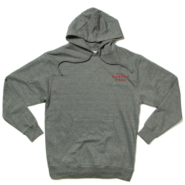 Nabala Cafe: Pocket Print Logo Hooded Sweatshirt