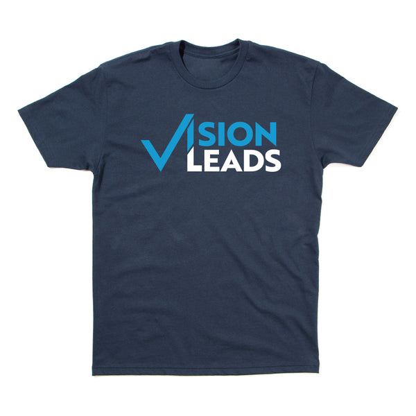 Vision Leads: Two-Color Logo Shirt