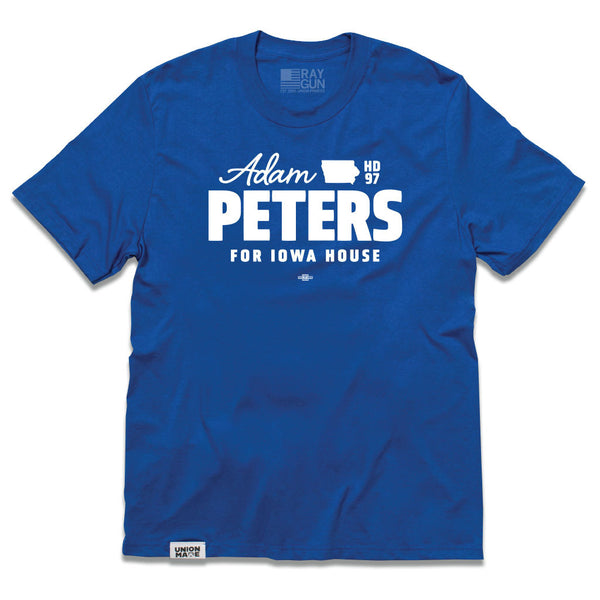 Adam Peters for Iowa House Logo Shirt