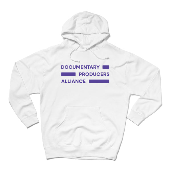 Documentary Producers Alliance Text Hooded Sweatshirt