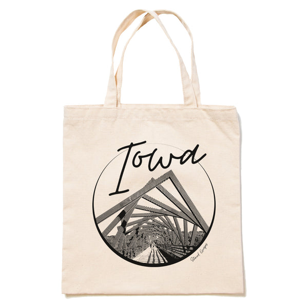 Storied Escapes: High Trestle Trail Tote Bag