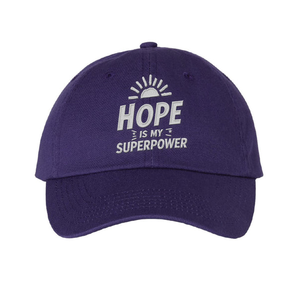 Mourning Hope Grief Center: Hope Is My Superpower Hat