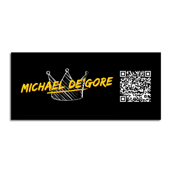 Michael De'Gore Crown Sticker
