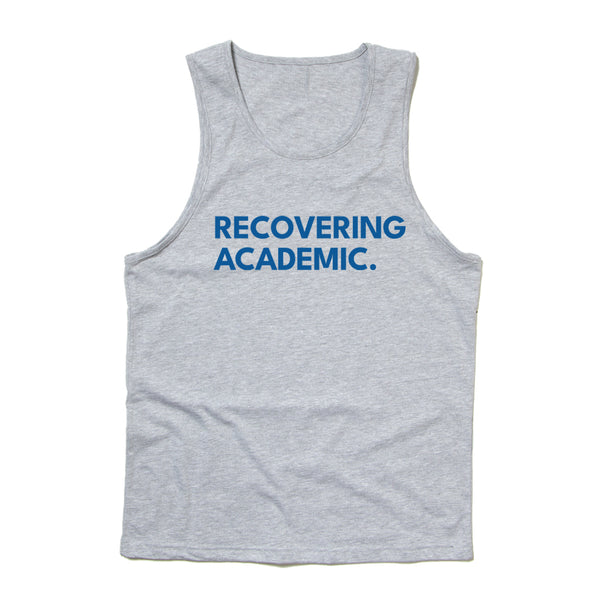 Recovering Academic Logo Tank Top