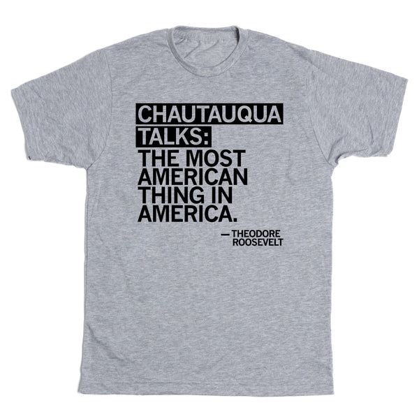 KCDP: Chautauqua Talks Shirt