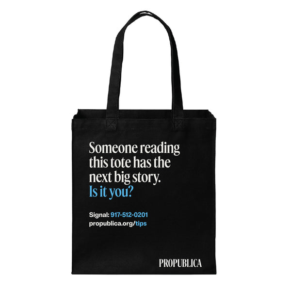 ProPublica: Next Big Story Tote Bag
