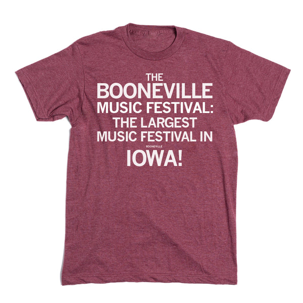 The Booneville Music Festival Shirt