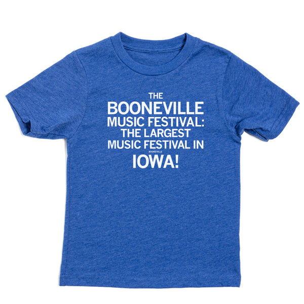 The Booneville Music Festival Kids Shirt