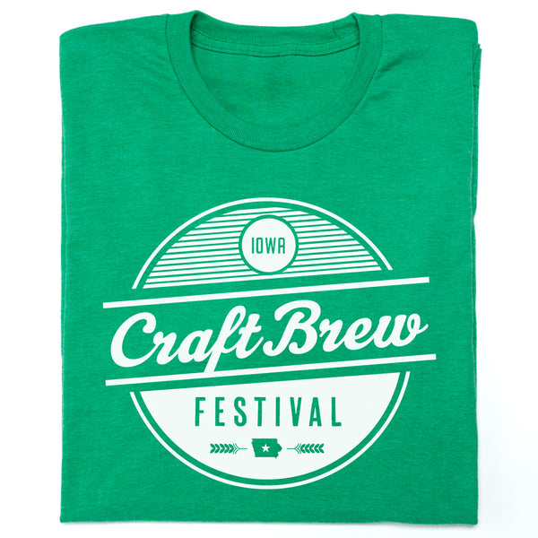 Iowa Craft Brew Festival Circle Logo Shirt