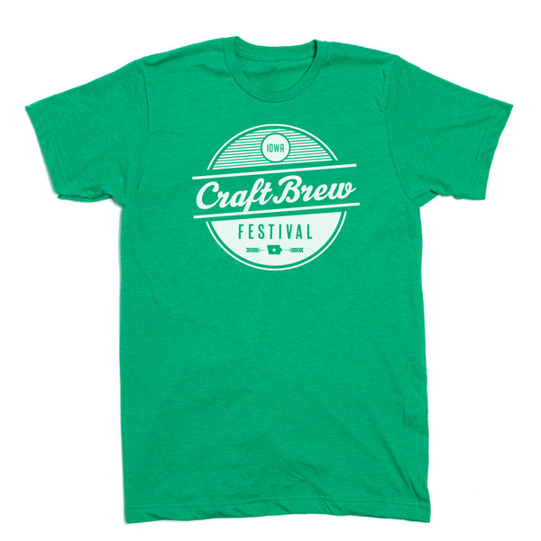 Iowa Craft Brew Festival Circle Logo Shirt