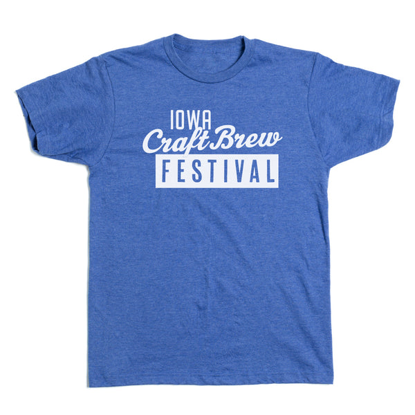 Iowa Craft Brew Festival Text Shirt