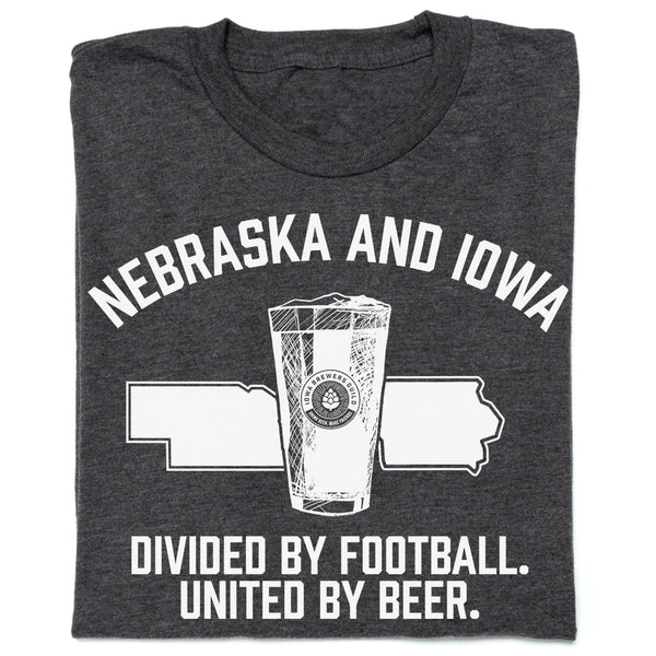 Divided By Football United By Beer Shirt