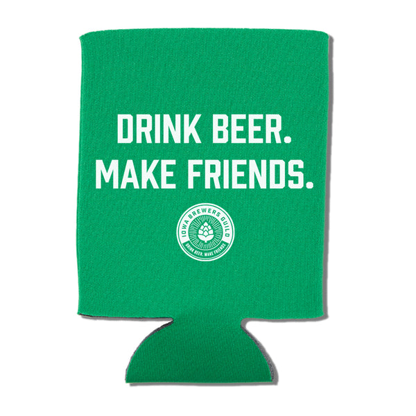 Drink Beer. Make Friends. Can Cooler