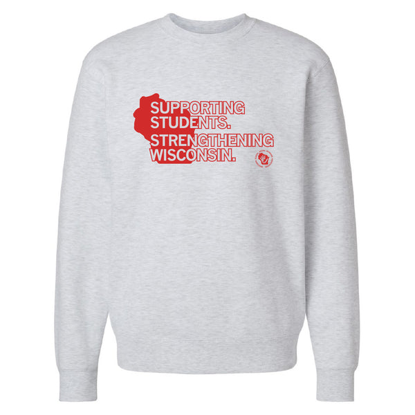 WSSWA: Supporting Students Crewneck Sweatshirt