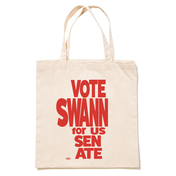 Swann for Senate: Vote Swann Tote Bag