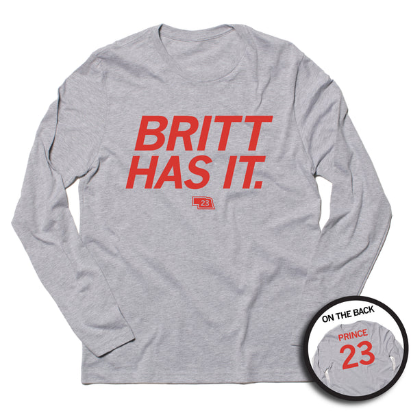 Britt Prince: Britt Has It Long Sleeve Shirt