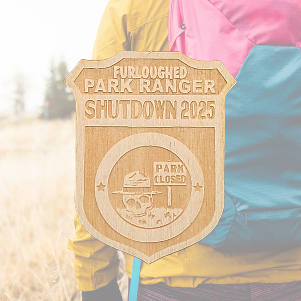 OSO Artists Orchard: Shutdown Ranger Badge Button