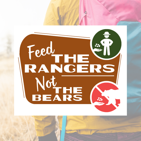 OSO Artists Orchard: Feed The Rangers Button