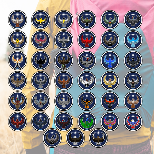OSO Artists Orchard: Resistance birds Buttons