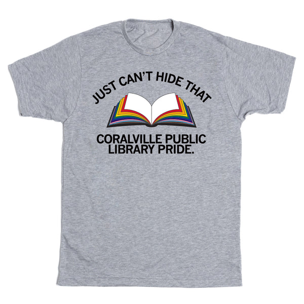 Coralville Public Library: Just Can't Hide That Pride Shirt