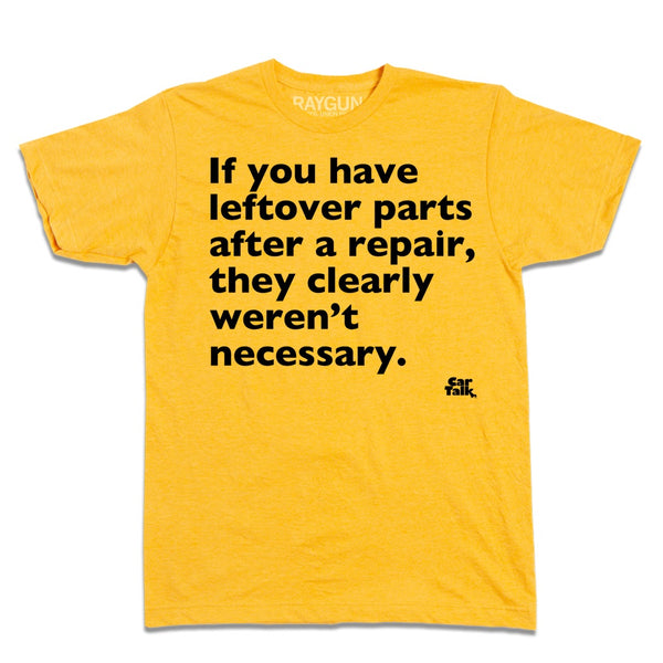 Car Talk: Leftover Parts Shirt