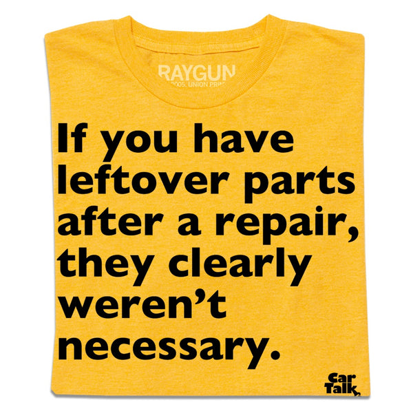 Car Talk: Leftover Parts Shirt
