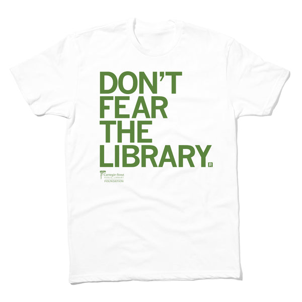 Carnegie-Stout: Don't Fear The Library Shirt