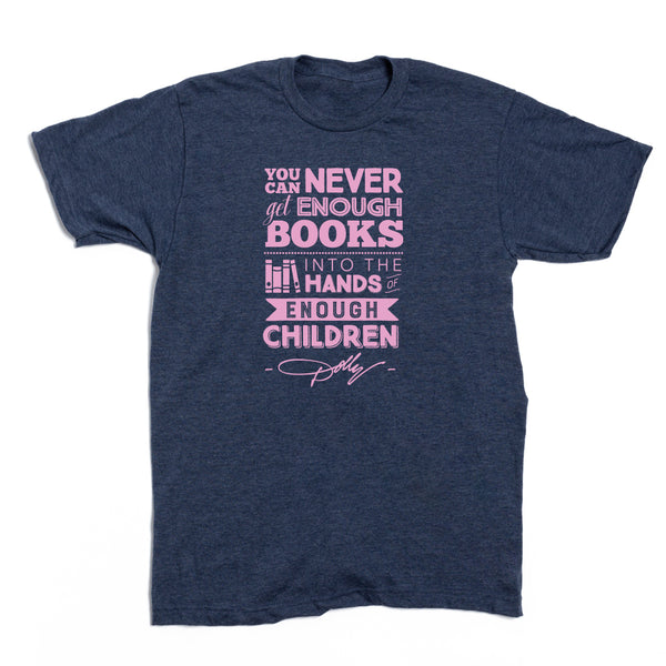 CRPL: You Can Never Get Enough Books Shirt