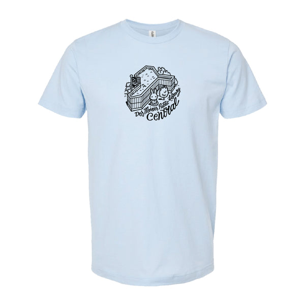 Des Moines Public Library 'Central' Logo Shirt
