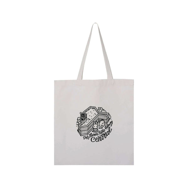 Des Moines Public Library 'Central' Tote Bag