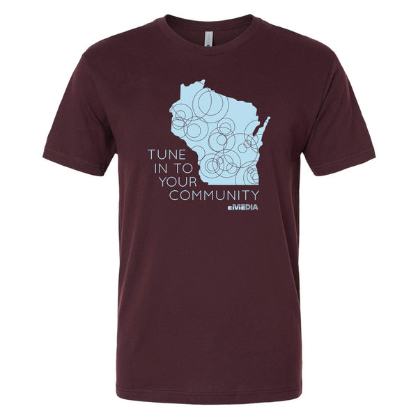 Civic Media: Tune In to Your Community Shirt