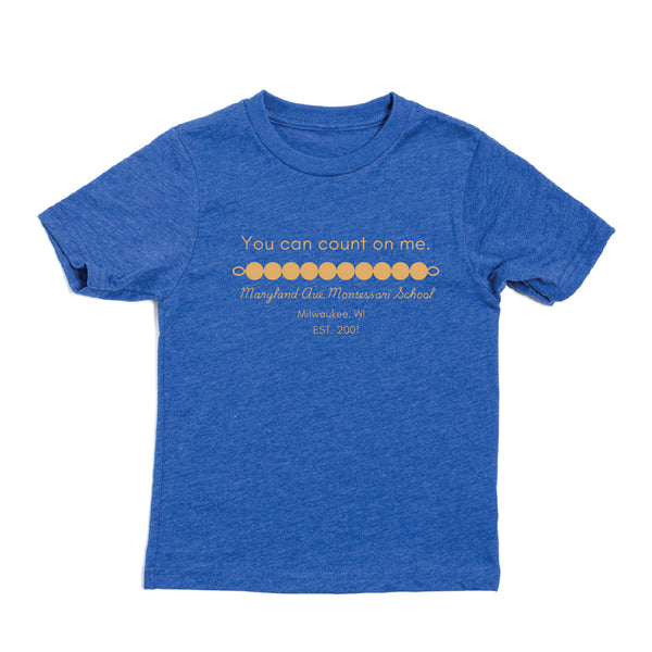 MAM: You Can Count on Me Kids Shirt