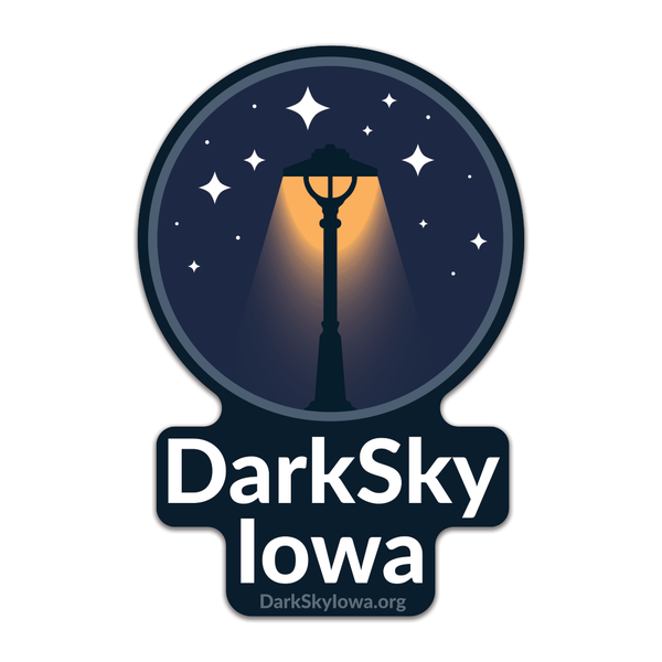 DarkSky Iowa: Logo Sticker