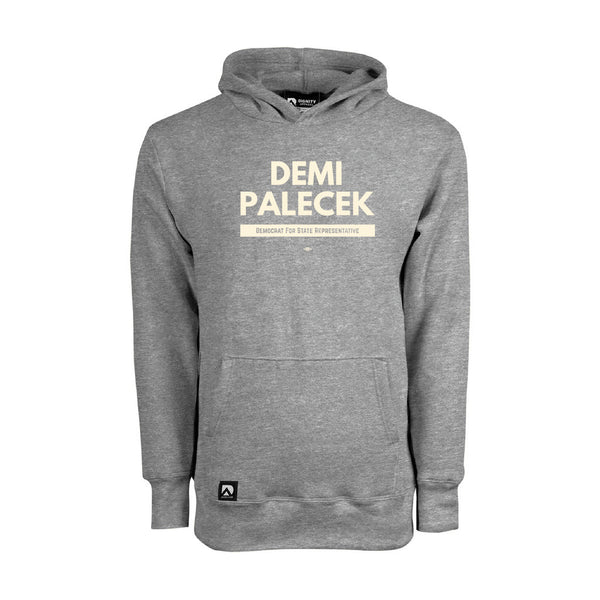 Demi Palecek Logo Pullover Hooded Sweatshirt