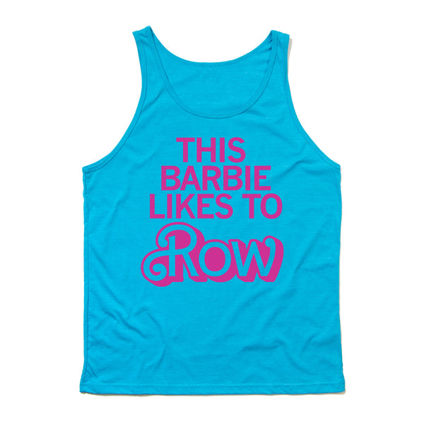 This Barbie Likes to Row Tank Top