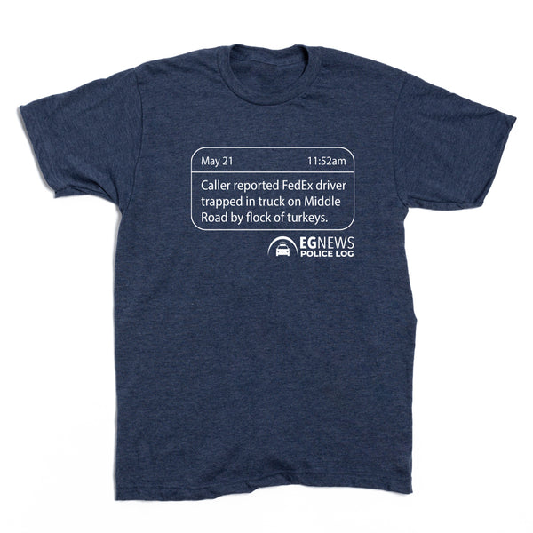 EG News: Flock of Turkeys Shirt
