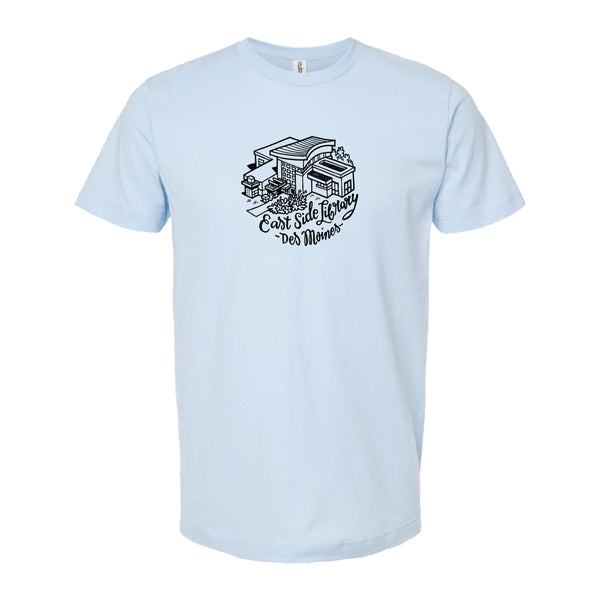 Des Moines Public Library 'East' Logo Shirt