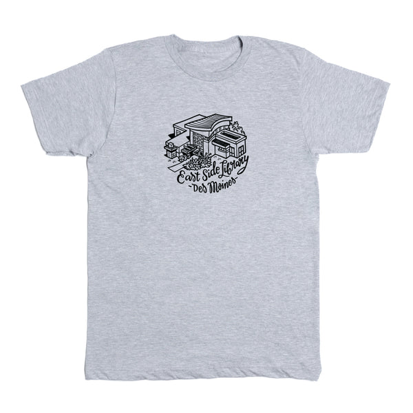 Des Moines Public Library 'East' Logo Shirt